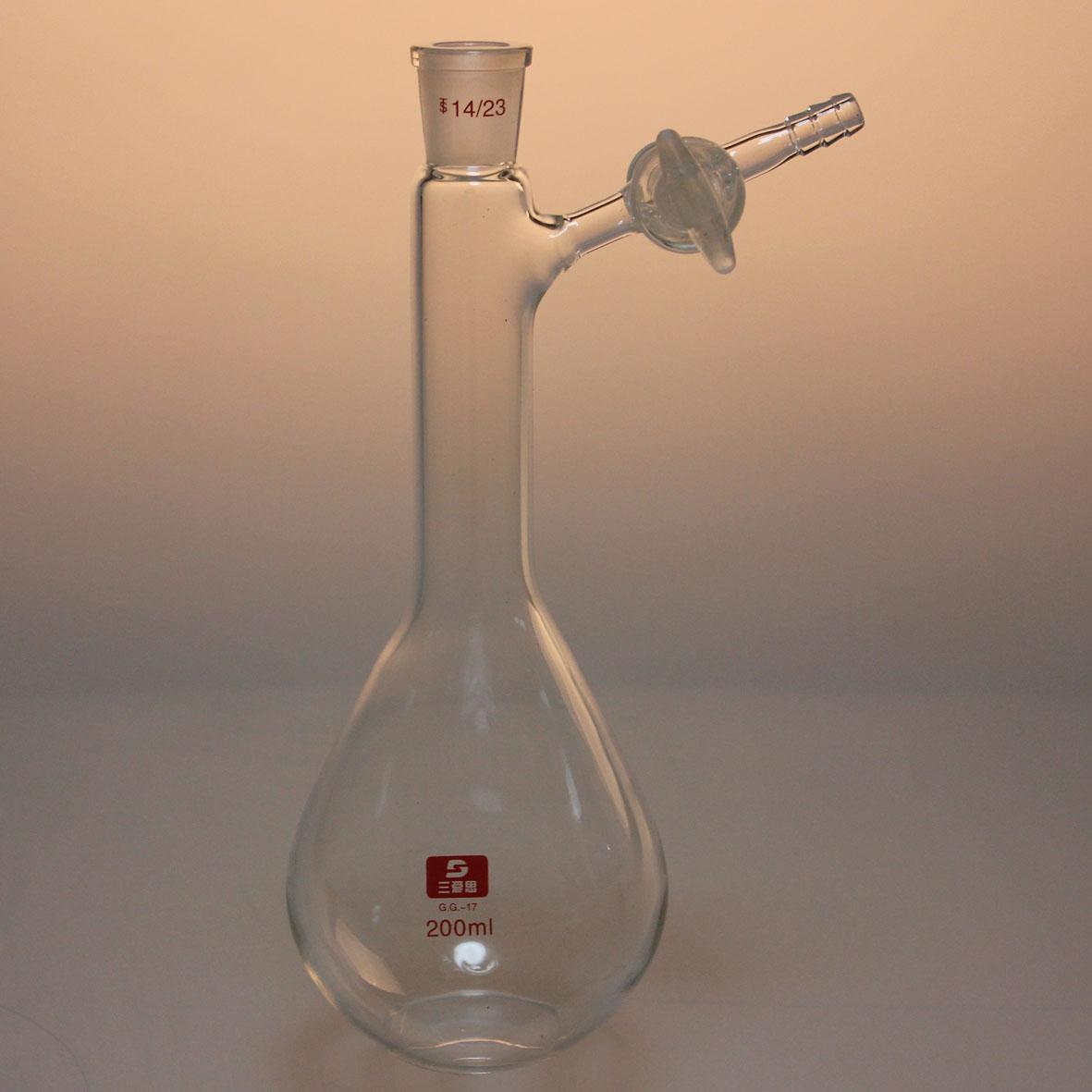 反應(yīng)茄瓶（厚壁,四氟節(jié)門/玻璃節(jié)門）