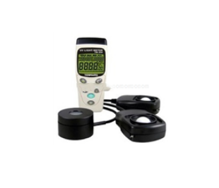 臺(tái)灣泰瑪斯TM-208記憶式照度/太陽(yáng)功率/紫外線三合一測(cè)試儀