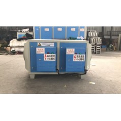 低溫等離子凈化器廢氣處理車間油煙凈化設備制造商廠家湫鴻