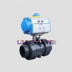 進(jìn)口PVC塑料氣動(dòng)球閥