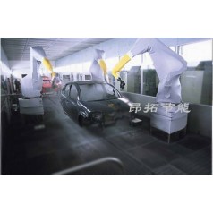 ABB機器人熱噴涂防護服，噴涂機器人防護服