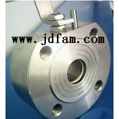 不銹鋼對(duì)夾蝶閥式球閥Q71F