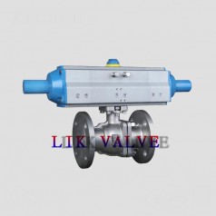 進(jìn)口三位式氣動(dòng)執(zhí)行器法蘭球閥