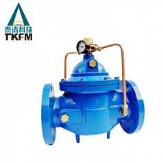 泰流科技（TKFM）手動(dòng)軟密封法蘭減壓閥500X-10