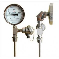 帶熱電偶/熱電阻雙金屬溫度計(jì)