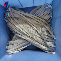 廠家定制鍍錫銅編織帶軟連接 防爆編織銅導(dǎo)電帶截面可按要求