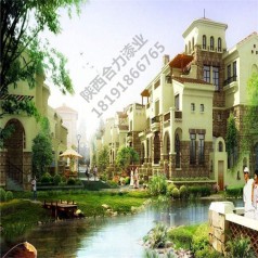 山西汾陽真石漆，山西汾陽外墻真石漆施工方式