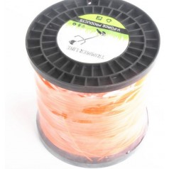 廠家批發(fā)圓形 3.0mmX8L割草線、打草繩軸裝大容積 尼龍打草繩