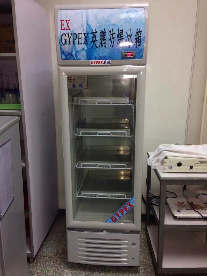 英鵬防爆冷藏冰箱，儲存化學(xué)品防爆冰箱BL-300L