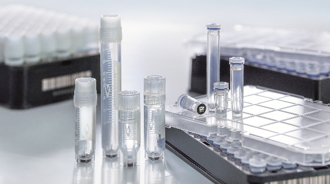 Greiner微量二維碼凍存管（聚丙烯，內(nèi)旋，自然色）977570 600ul二維碼凍存管，非滅菌，