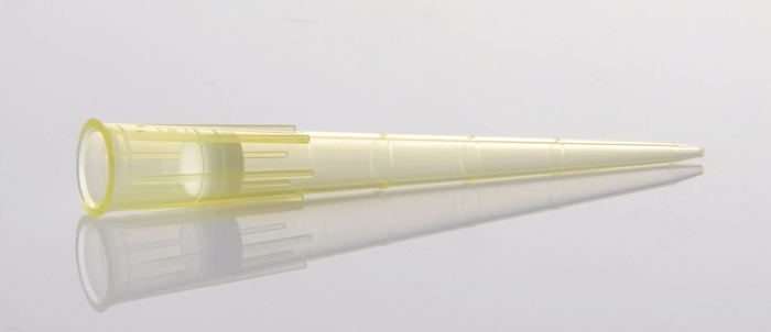 1-200ul濾芯吸嘴，黃色，帶刻度，盒裝滅菌，科進(jìn)/KIRGEN