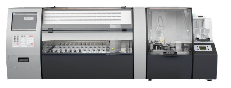 德國(guó)MEDITE 高通量多站點(diǎn)的多功能染色封片一體機(jī) TCA 44-720