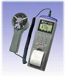 手持式風速溫度計， 便攜式風速溫度檢測儀， 風量風速計